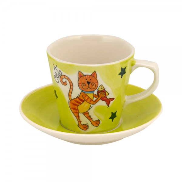 TEA CUP "CAT"