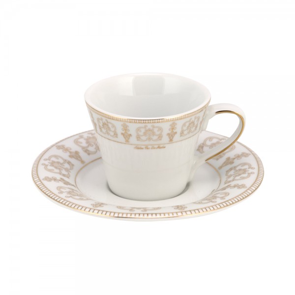 TRADITIONAL GREEK COFFE CUP DOUBLE SHOT VANITY GOLD